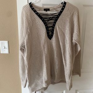 ribbed sweater